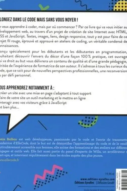 Oh my code ! Je crée mon premier site web, 2e édition, Sonia Baibou