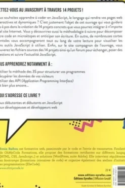 Oh my code, je parle le JavaScript !, Sonia Baibou