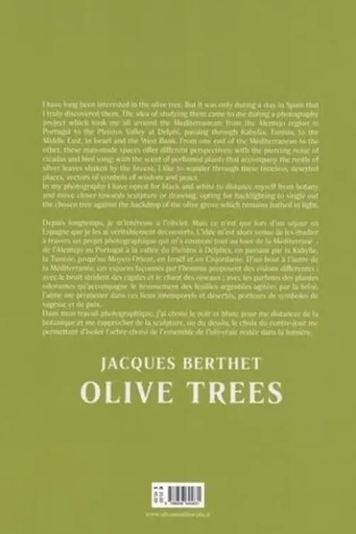 Olive Trees. Edition bilingue français-anglais, Jacques Berthet