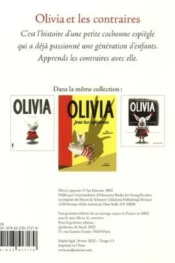 Olivia et les contraires, Ian Falconer