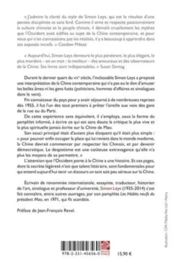 Ombres chinoises, Simon Leys