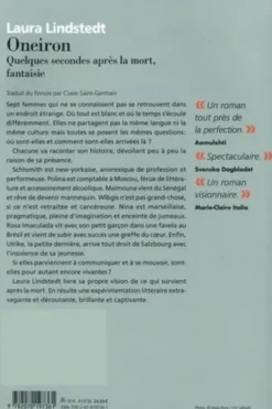 Oneiron. Quelques secondes après la mort, fantaisie, Laura Lindstedt