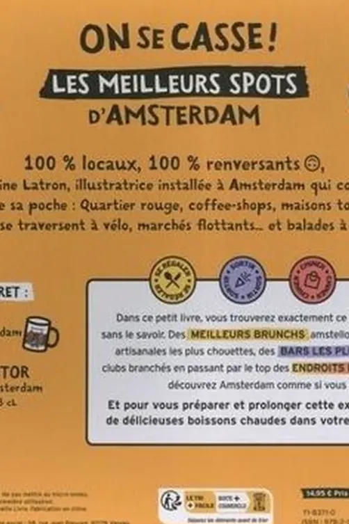 On se casse à Amsterdam. Coffret avec 1 guide + 1 mug, Clémentine Latron