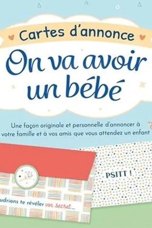 On va avoir un bébé. Cartes d'annonce, ZNU