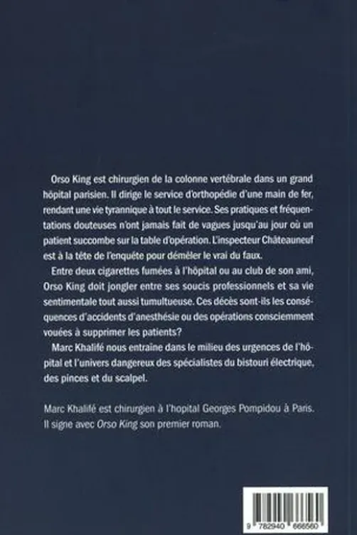Orso King, Marc Khalifé