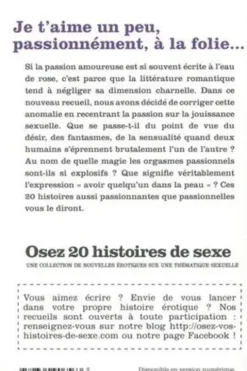 Osez 20 histoires de passion sexuelle, Joao Miguel Baile Dos Passarinhos