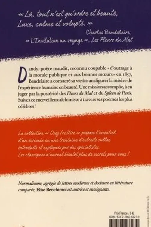 Osez (re)lire Baudelaire. 35 extraits pour changer la boue en or
