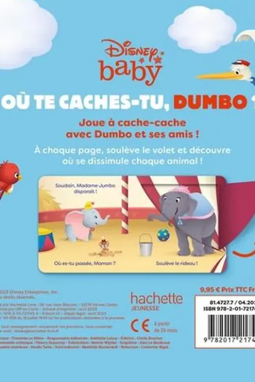 Où te caches-tu, Dumbo ?, Disney Baby