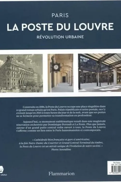 Paris La poste du Louvre. Révolution urbaine, Catherine Sabbah