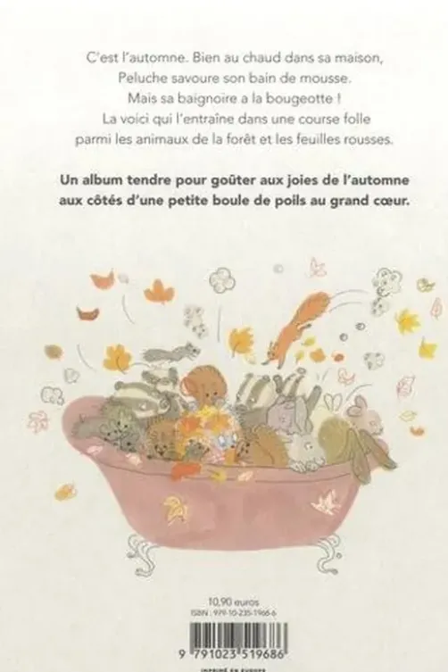 Peluche. Un grand bain d'automne, Juliette Vallery
