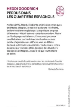 Perdus dans les quartiers espagnols, Heddi Goodrich