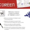 Petit cahier d'écriture en coréen, Sunmi Jang