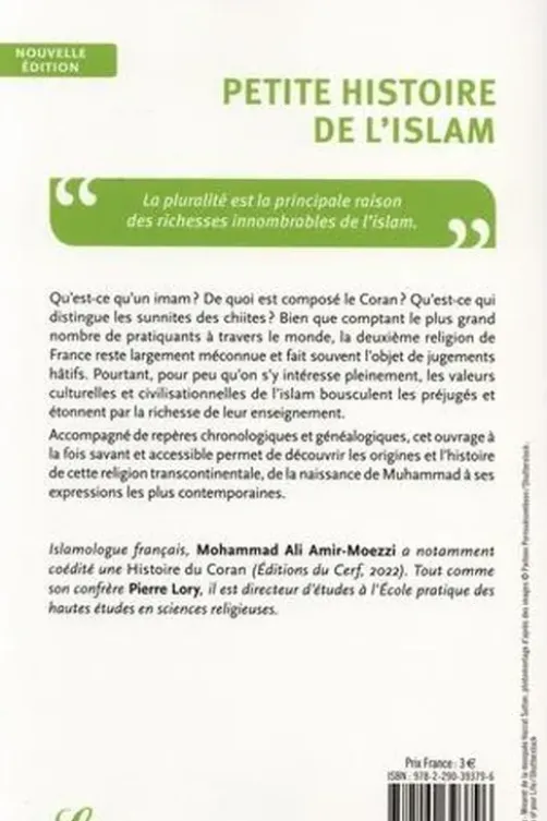 Petite histoire de l'islam, Mohammad-Ali Amir-Moezzi