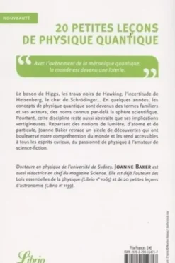 20 petites leçons de physique quantique, Joanne Baker