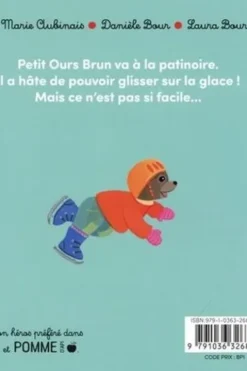 Petit Ours Brun : Petit Ours Brun va à la patinoire, Marie Aubinais