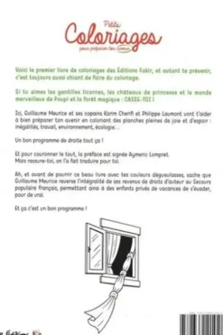 Petits coloriages pour bien préparer ton avenir, Guillaume Meurice