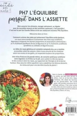 PH7 l'équilibre parfait dans l'assiette, Claudia Zemor