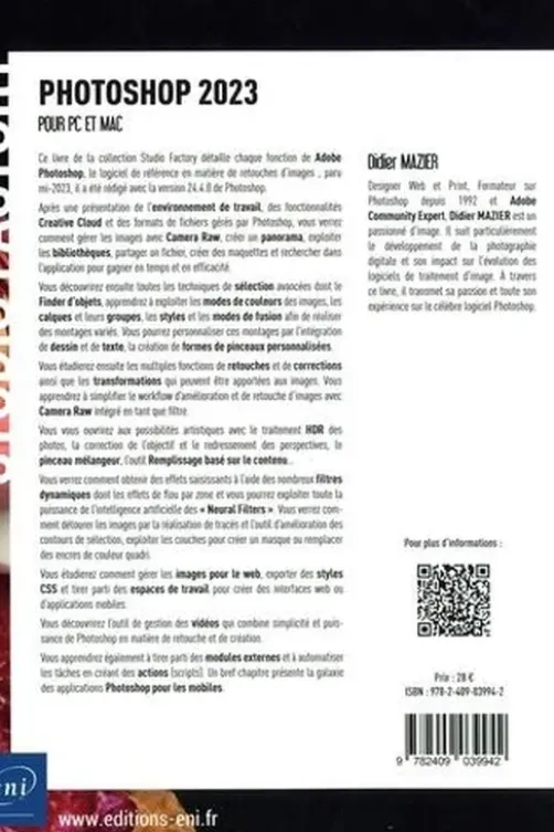 Photoshop 2023. Pour PC et Mac, Didier Mazier