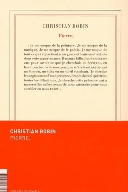 Pierre,, Christian Bobin