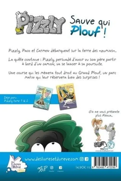 Pizzly Tome 3 : Sauve qui plouf !, Mopi