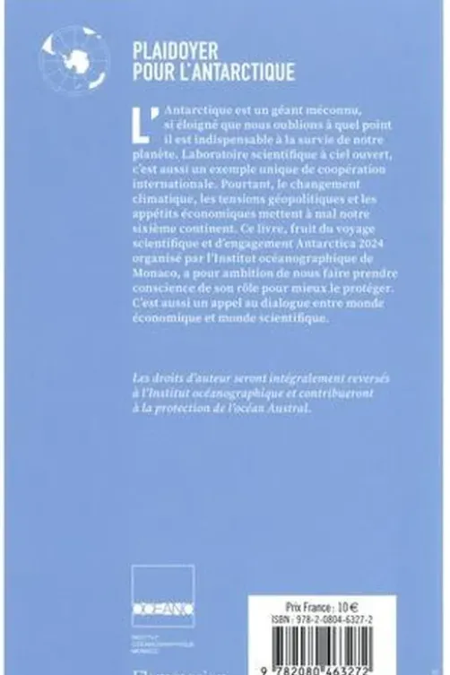 Plaidoyer pour l'Antarctique, Institut océanographique