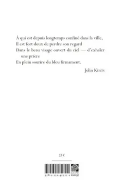 Poèmes choisis, John Keats