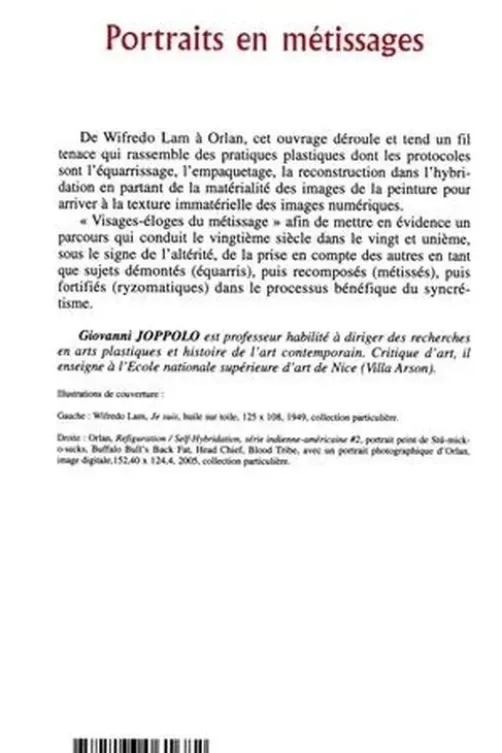 Portraits en métissages, Giovanni Joppolo