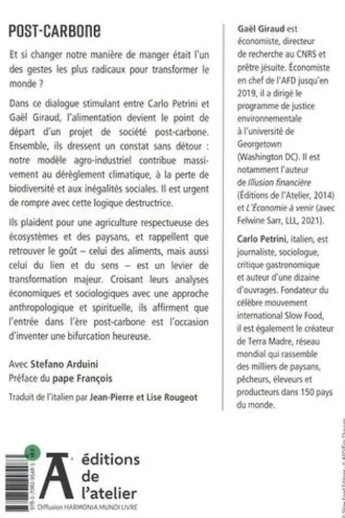 Post-Carbone, Gaël Giraud