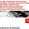 Pour l'amour du grec, Jacqueline de Romilly