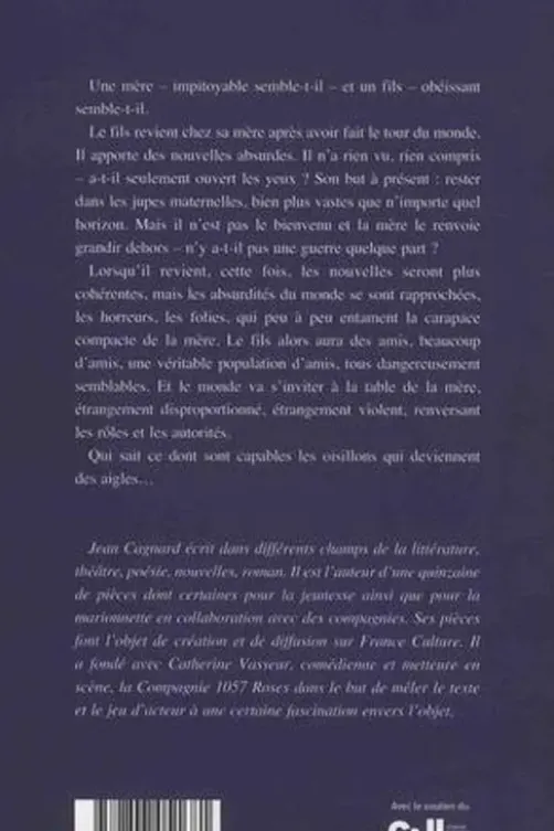 Pour une fois que tu es beau, Jean Cagnard