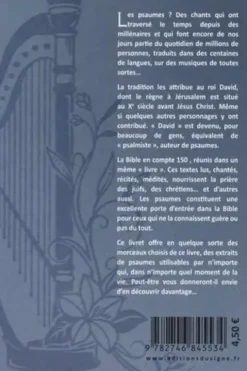 Prier avec David. Poète et chantre, Editions du Signe