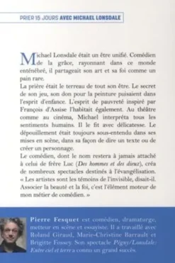 Prier 15 jours avec Michael Lonsdale, Pierre Fesquet