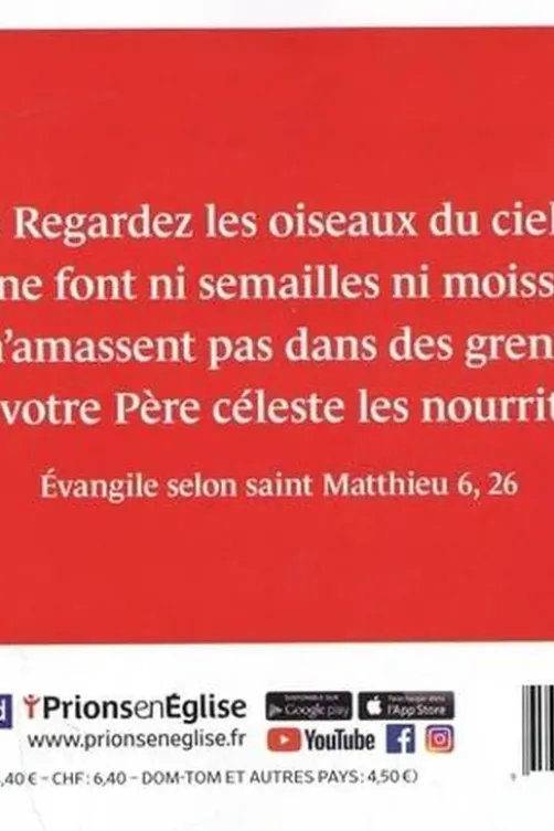 Prions en Eglise petit format N° 446, février 2024, Karem Bustica