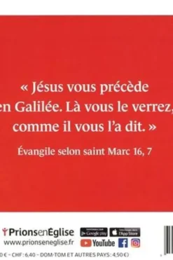 Prions en Eglise petit format N° 447, mars 2024, Karem Bustica