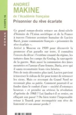 Prisonnier du rêve écarlate [EDITION EN GROS CARACTERES, Andreï Makine
