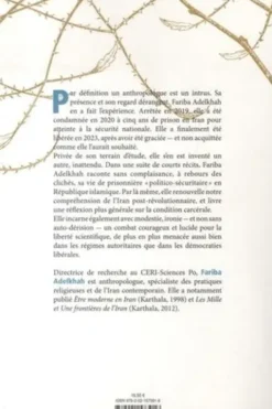 Prisonnière à Téhéran, Fariba Adelkhah