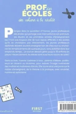 Professeure des écoles. Des cahiers à la réalité, Yvanne Brachotte