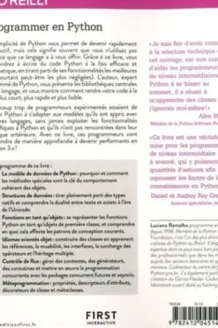 Programmer avec Python, Luciano Ramalho