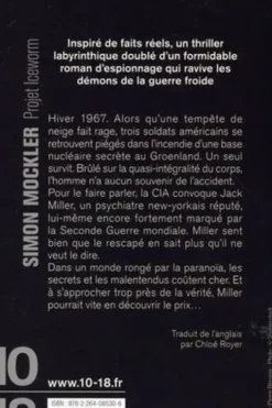 Projet Iceworm, Simon Mockler