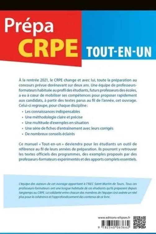 Prépa CRPE. Tout-en-un, Brigitte Lancien-Despert