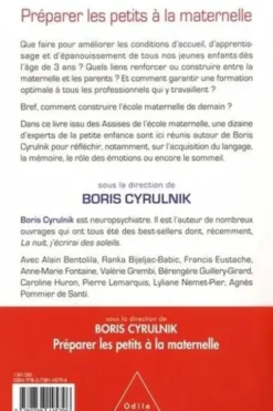 Préparer les petits à la maternelle, Boris Cyrulnik