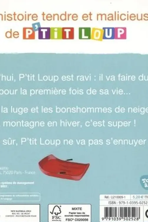 P'tit Loup : P'tit loup fait du ski, Orianne Lallemand