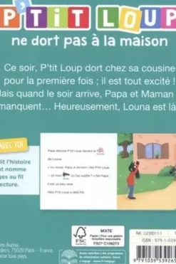 P'tit Loup : P'tit Loup ne dort pas à la maison, Orianne Lallemand