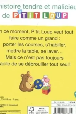 P'tit Loup : P'tit loup veut tout faire comme un grand, Orianne Lallemand