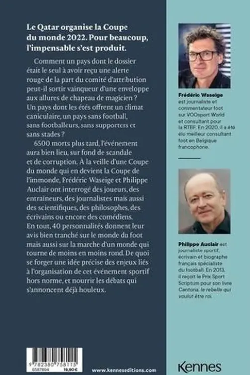 Qatar. La Coupe de l'immonde ?, Frédéric Waseige