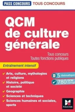 QCM de culture générale. Tous concours, toutes fonctions publiques, Valérie Béal