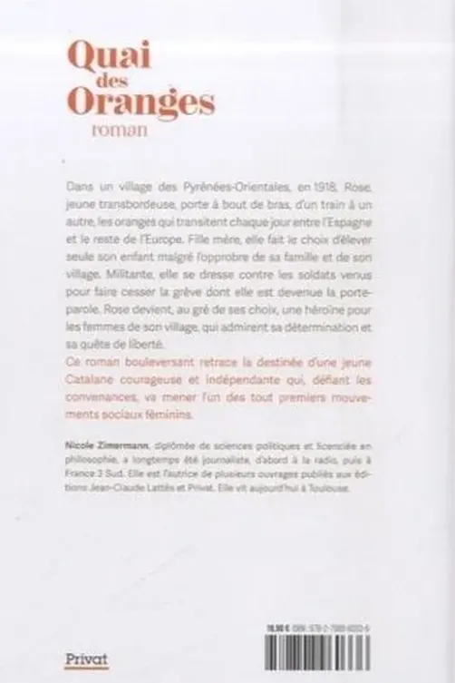 Quai des oranges, Nicole Zimermann