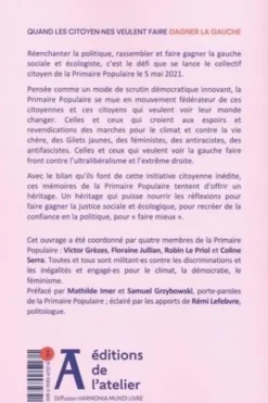 Quand les citoyen.nes veulent faire gagner la gauche, Victor Grezes