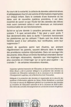 Que fait l'école des données de nos enfants ? 30 questions que se posent les parents de la maternelle à Parcoursup, Gilles Braun
