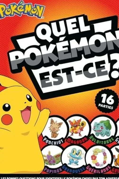 Quel Pokémon est-ce ?, Hachette Jeunesse